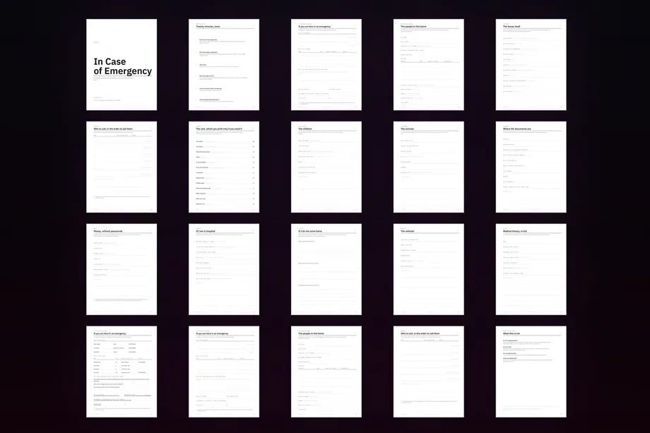 All twenty pages